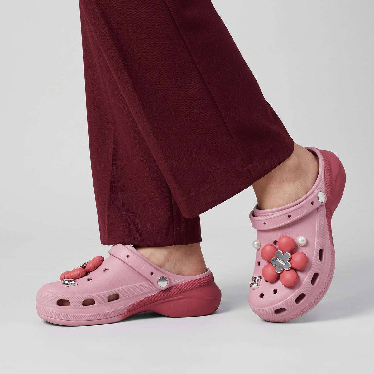 Floral Comfort Clogs