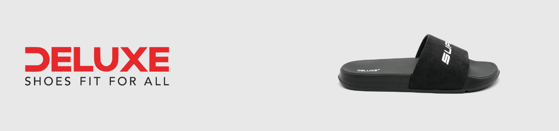Men's slide slippers Pakistan, black comfort slides with lightweight sole and stylish design for everyday wear