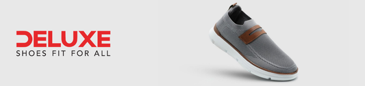 Breathable grey slip-on shoes for men with lightweight comfort in Pakistan