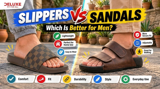 Slippers vs Sandals for Men: Which Is Better for Everyday Wear?