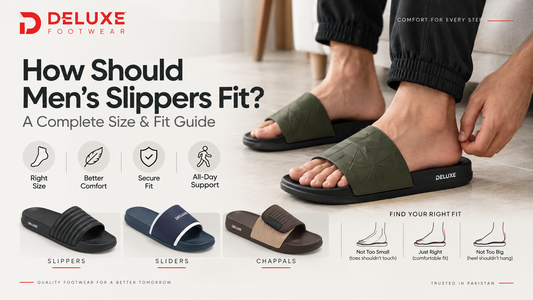 How should men's slippers fit? Men's slipper size and fit guide