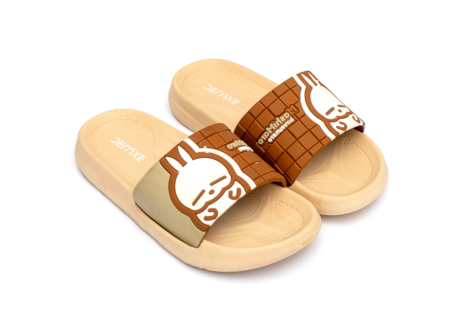 Bunny Toes Slippers in L.Beige