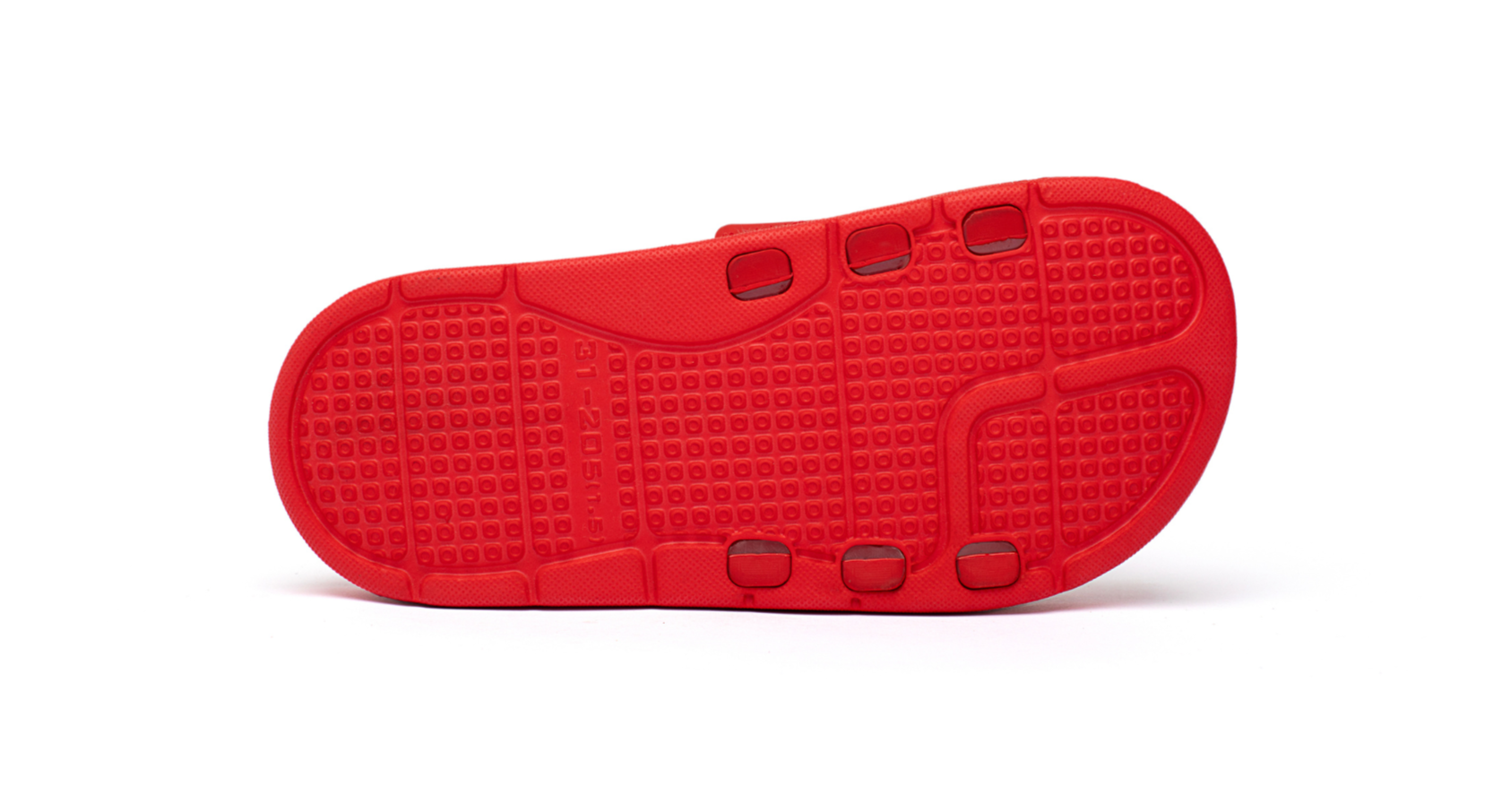 Coral Reef Slippers in Red