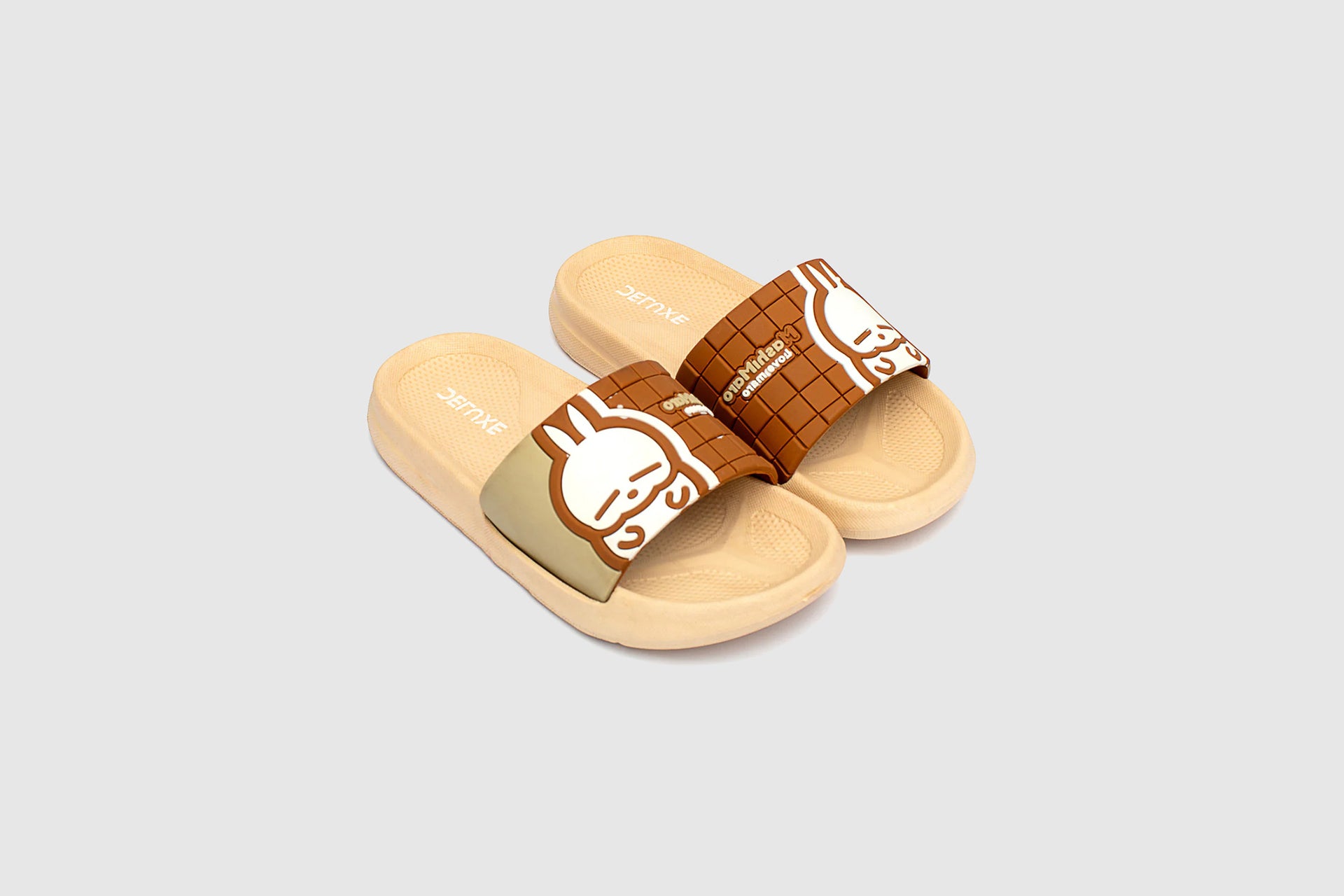 Bunny Toes Slippers in L.Beige
