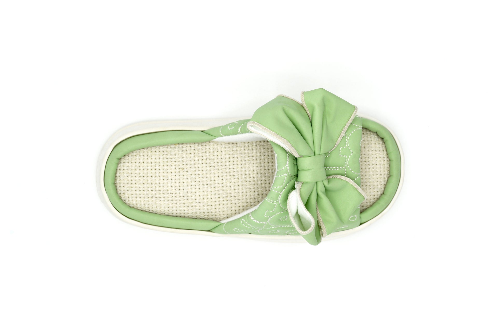 Bow Peep Slippers in Parrot