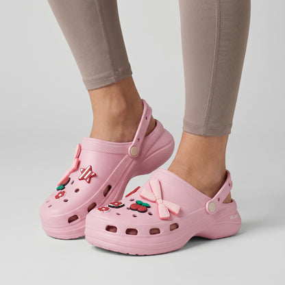 Floral Pearl Clogs