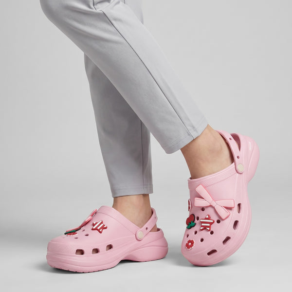 Floral Pearl Clogs