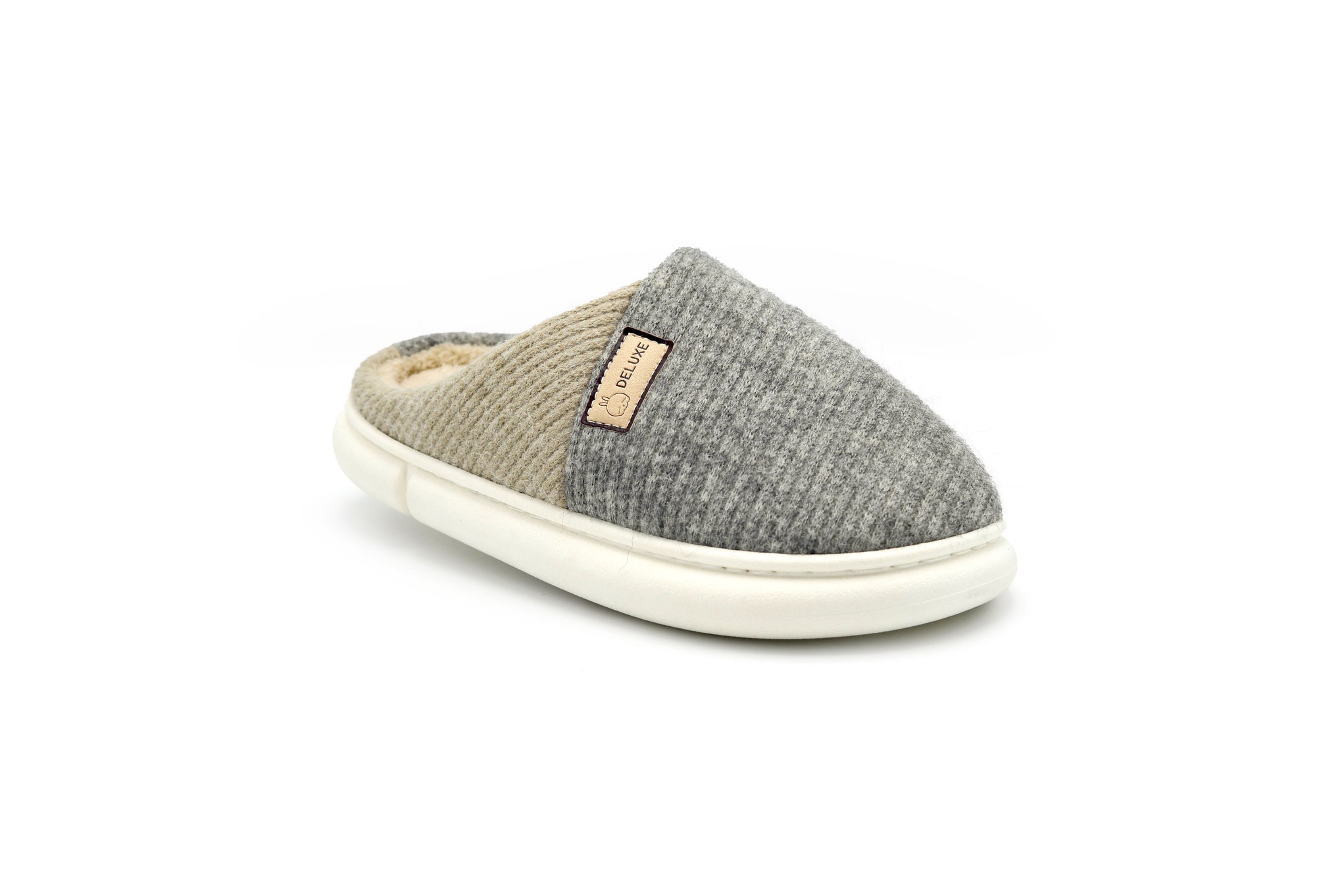 Winter Warm Slippers in Grey