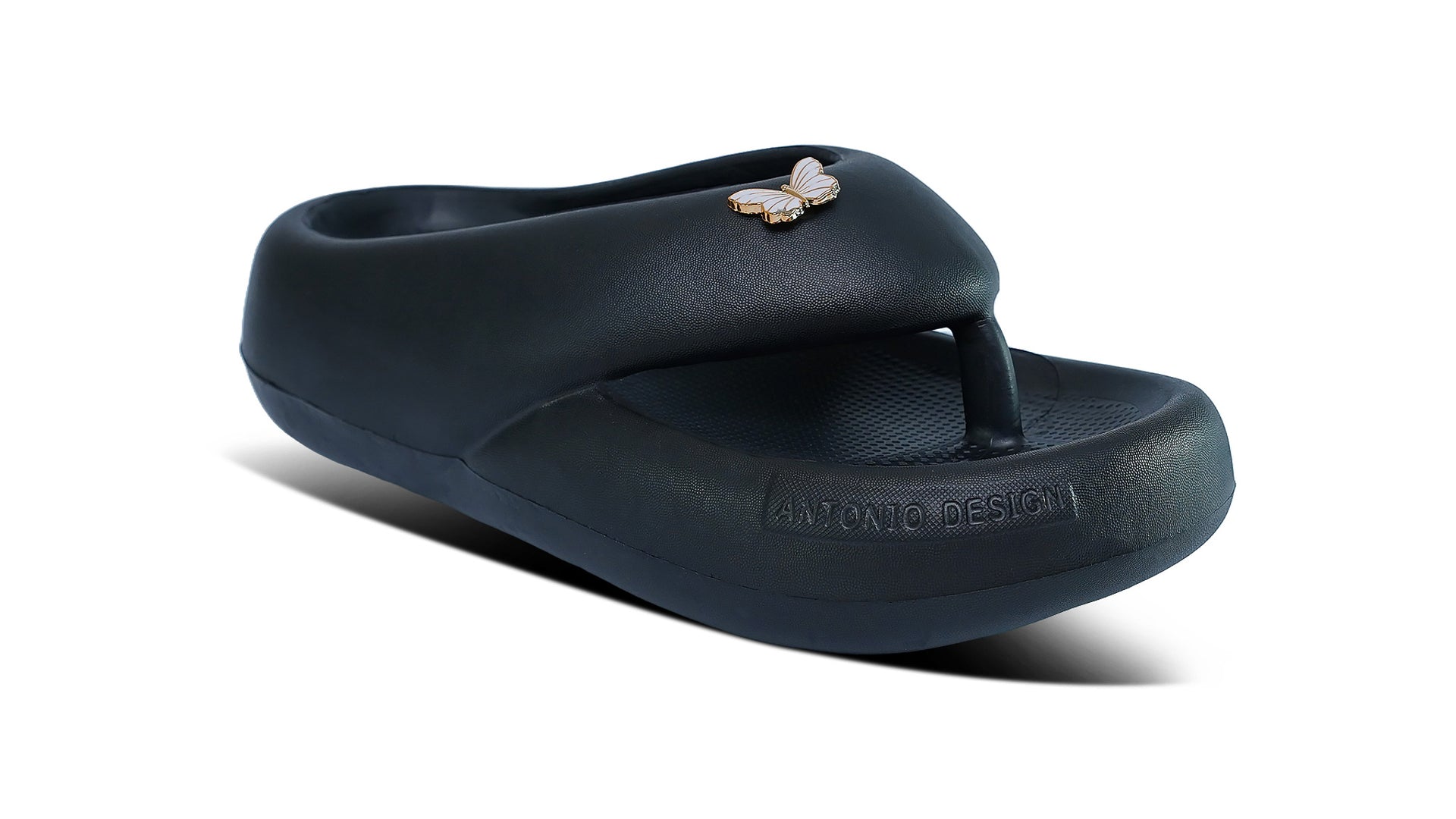 Ocean Breeze Slides in Black