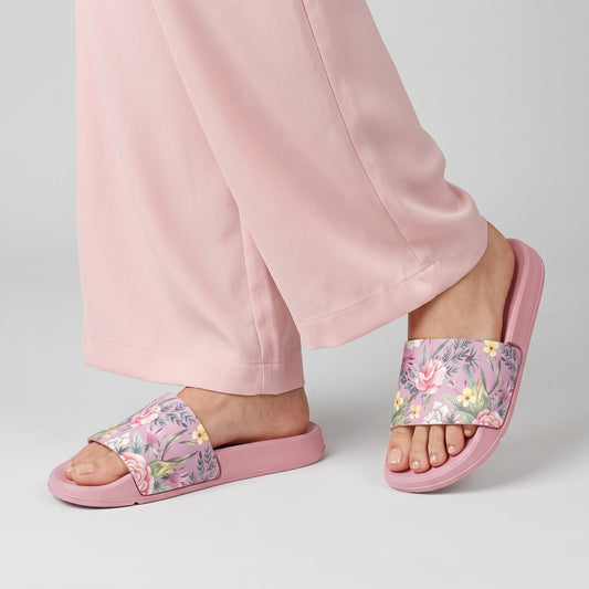 Rosé Comfort Slides