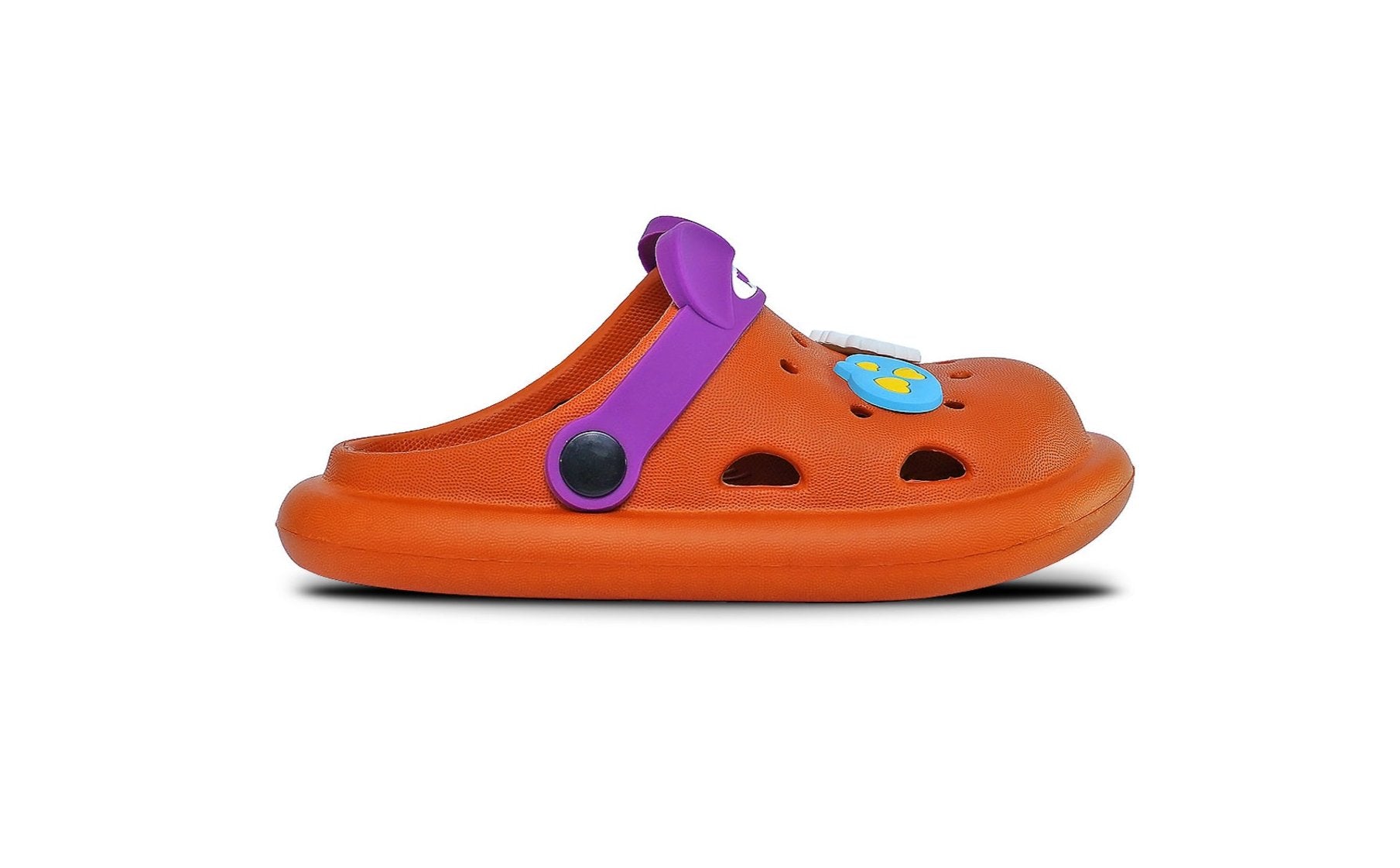 Pumpkin Patch Clogs in Orange