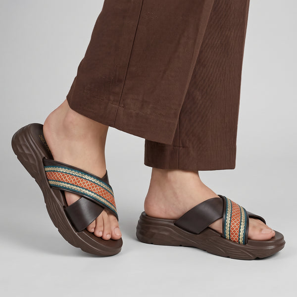 Criss Cross Slippers