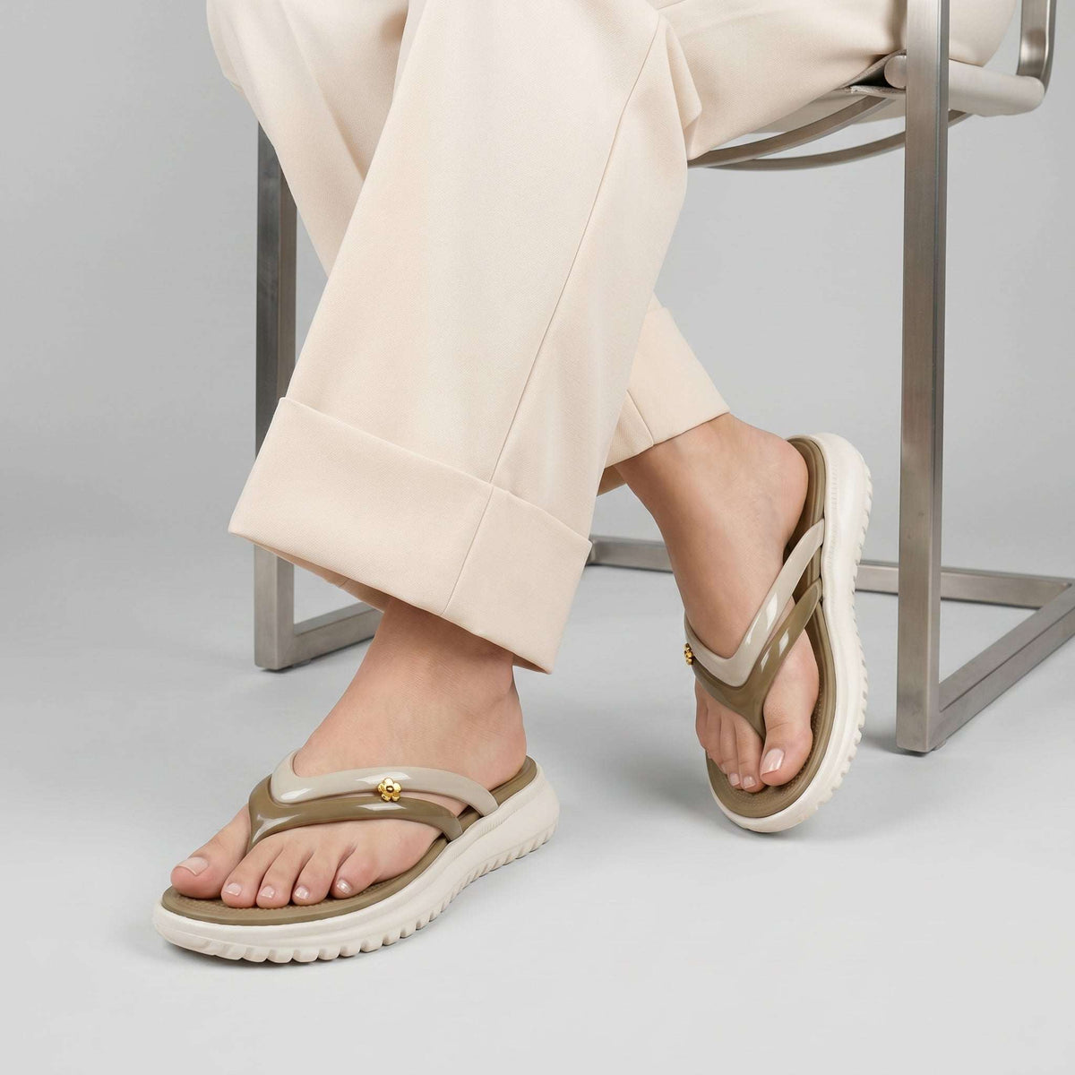 Casual Synthetic Slippers
